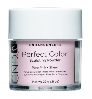 cnd perf color pure pink sheer 22 gr