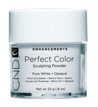 cnd perf color pure white opaque 22 gr