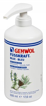 gehwol fusskraft blauw 500 ml met pomp g11110211