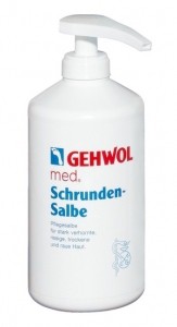  gehwol med pommade pour gerçures 500 ml avec pompe g11140111