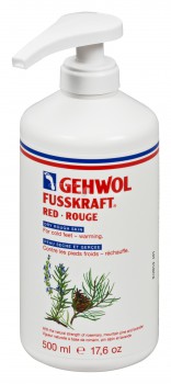  gehwol fusskraft rouge 500 ml avec pompe g11112311