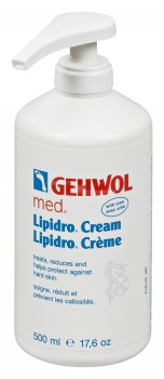 gehwol lipidro creme 500 ml avec pompe g11140811