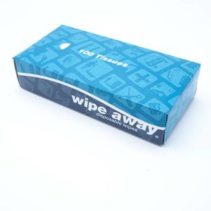 cosmetic tissues wipe away 100pc