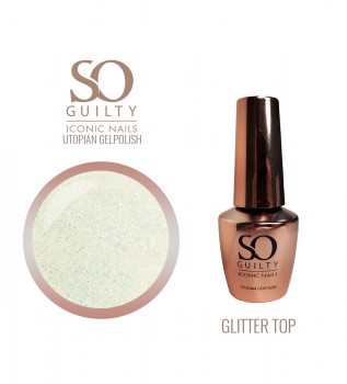 glitter top coat gold - 12ml 177899