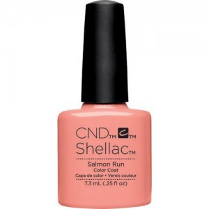 cnd shellac salmon run 7,3 ml laatste stuk