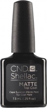 cnd shellac matte top coat 7,3ml