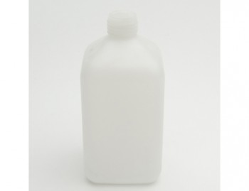  Bouteille carrée en plastique 250 ml